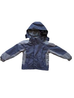 Boy’s Distortion Winter Coat. Size 4T Removable Fleece Coat New